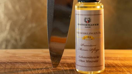 Unser Messerklingen-Öl ohne Mineralöl