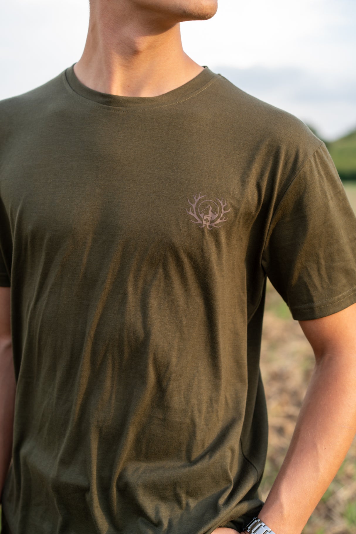 T-Shirt 100% Merino Herren