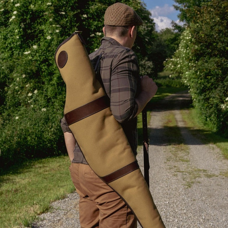 Gewehrfutteral Canvas Sand