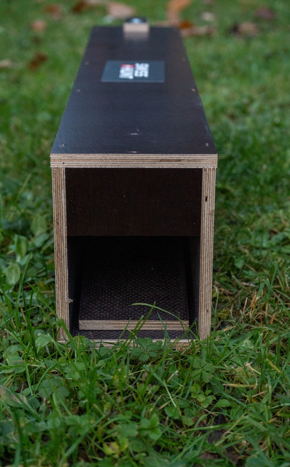 Wieselwippbrettfalle mit Mauswieselöffnung