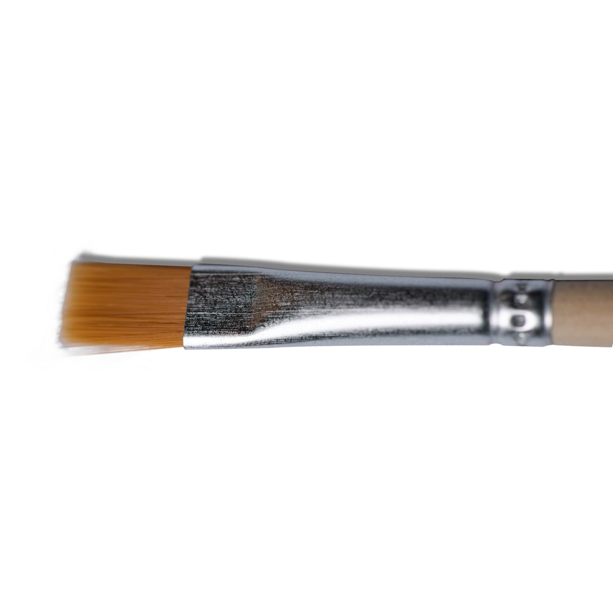 Waffenpflege-Pinsel mit Holzgriff