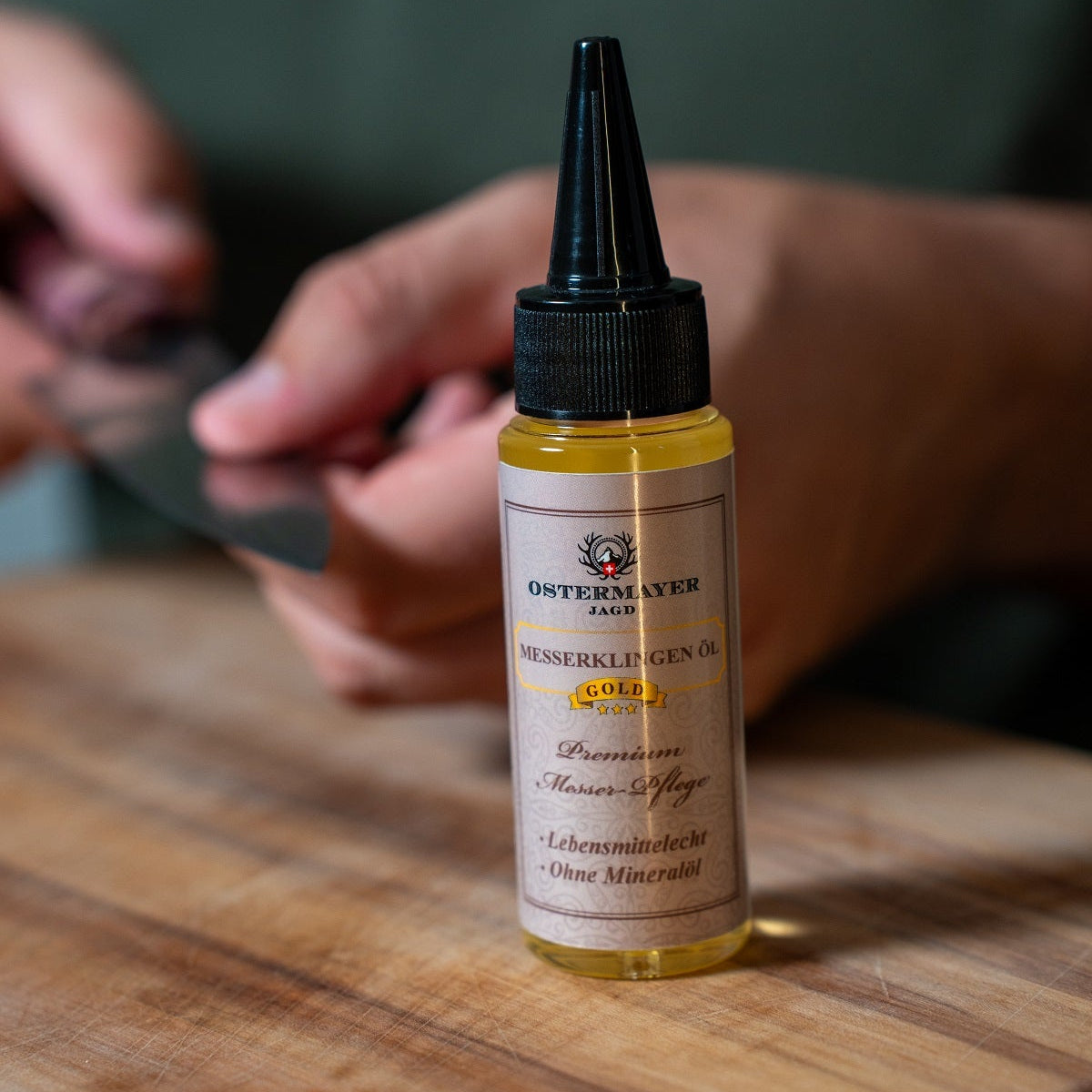 Messerklingen Öl