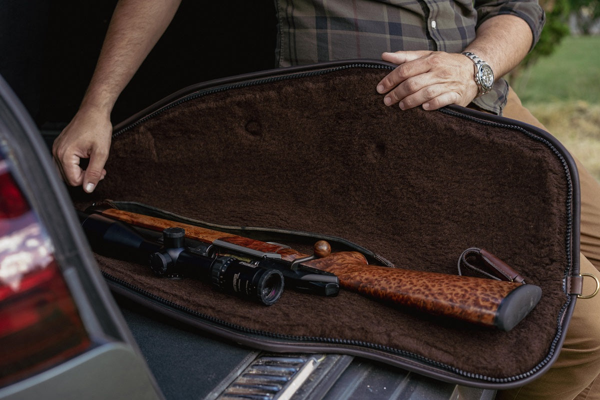 Gewehrfutteral Leder