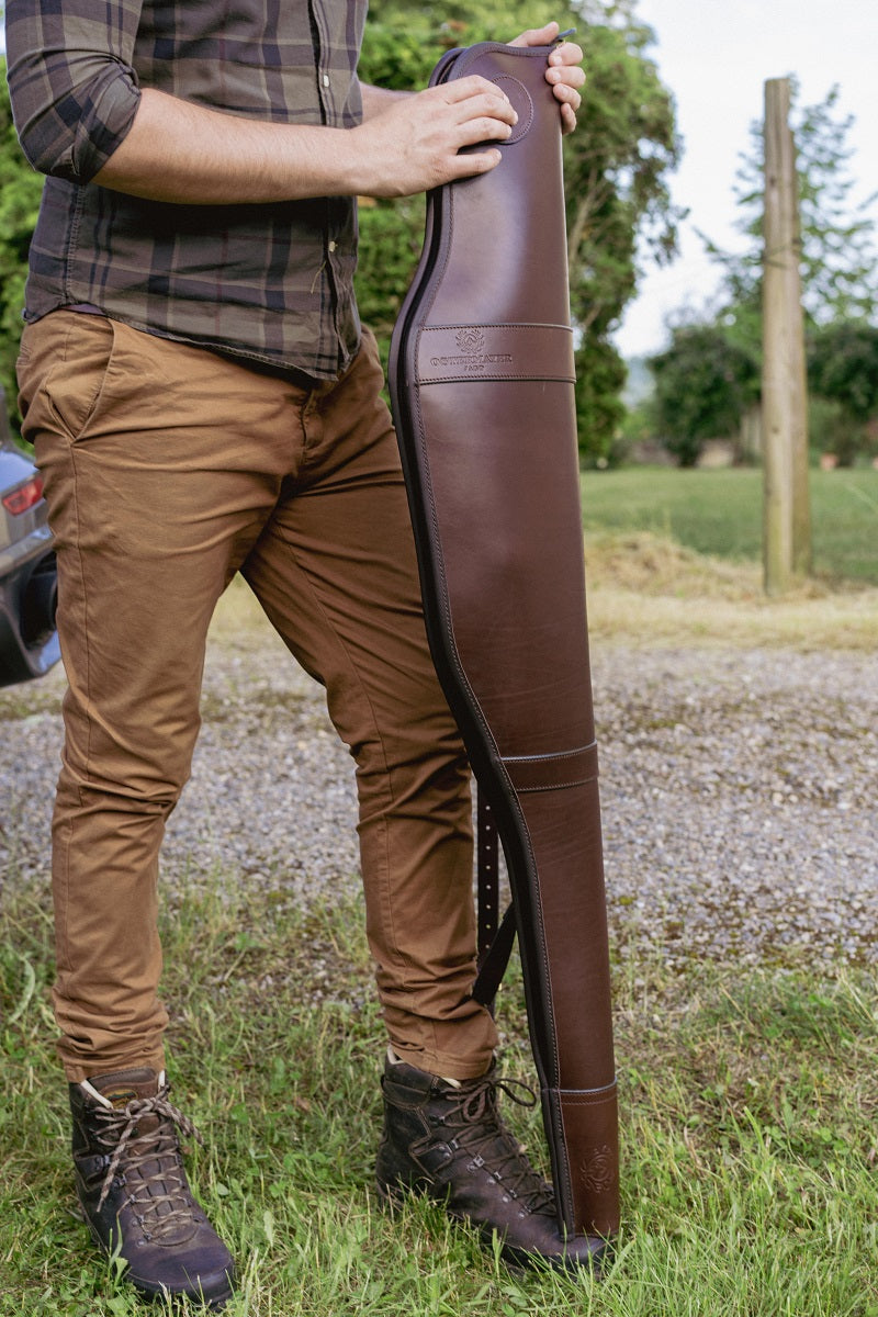 Gewehrfutteral Leder