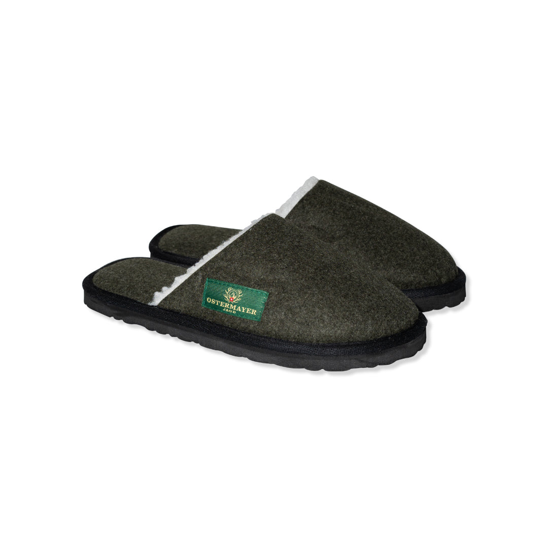 Haus- und Hüttenschuhe aus Merinoloden