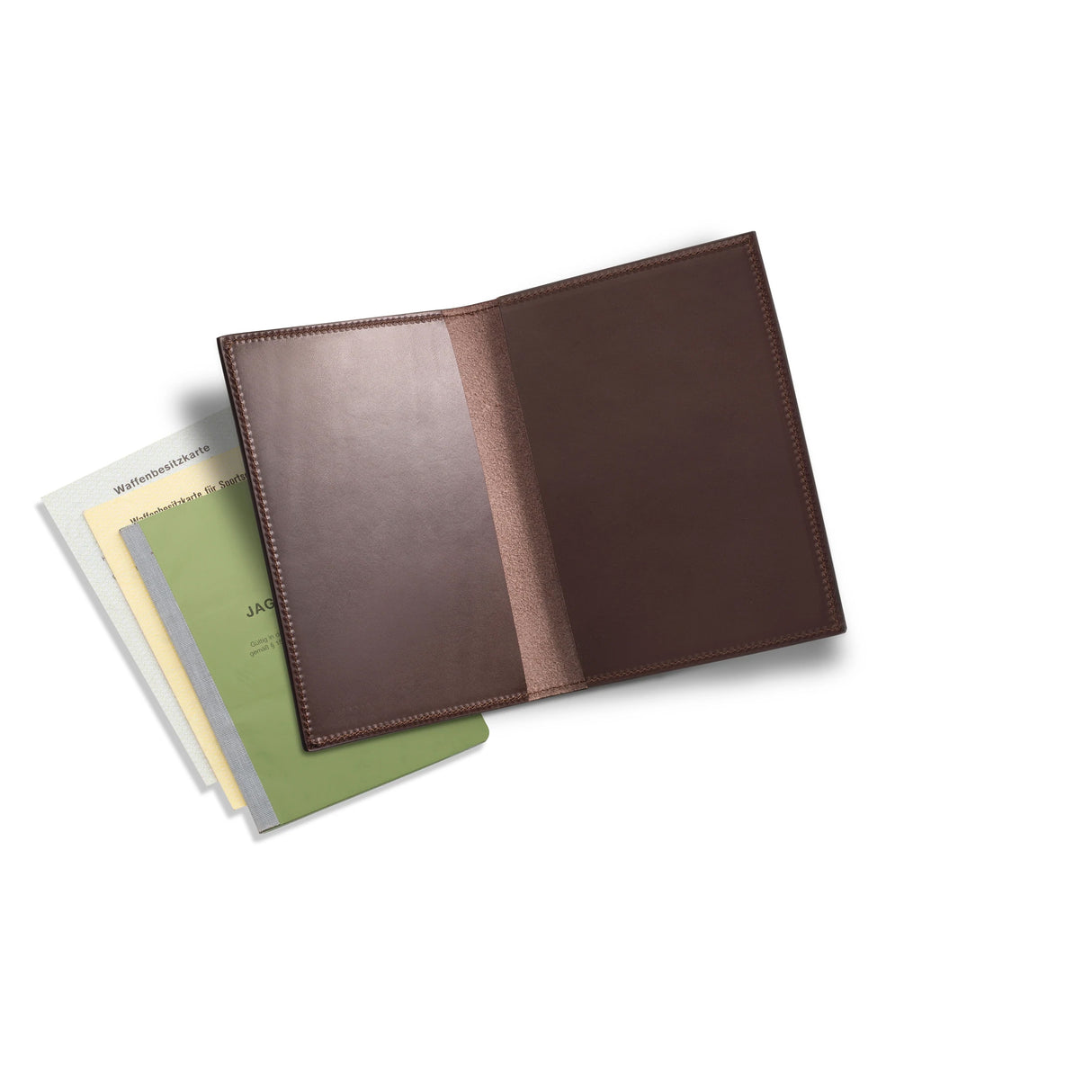Jagdschein-Etui aus Leder