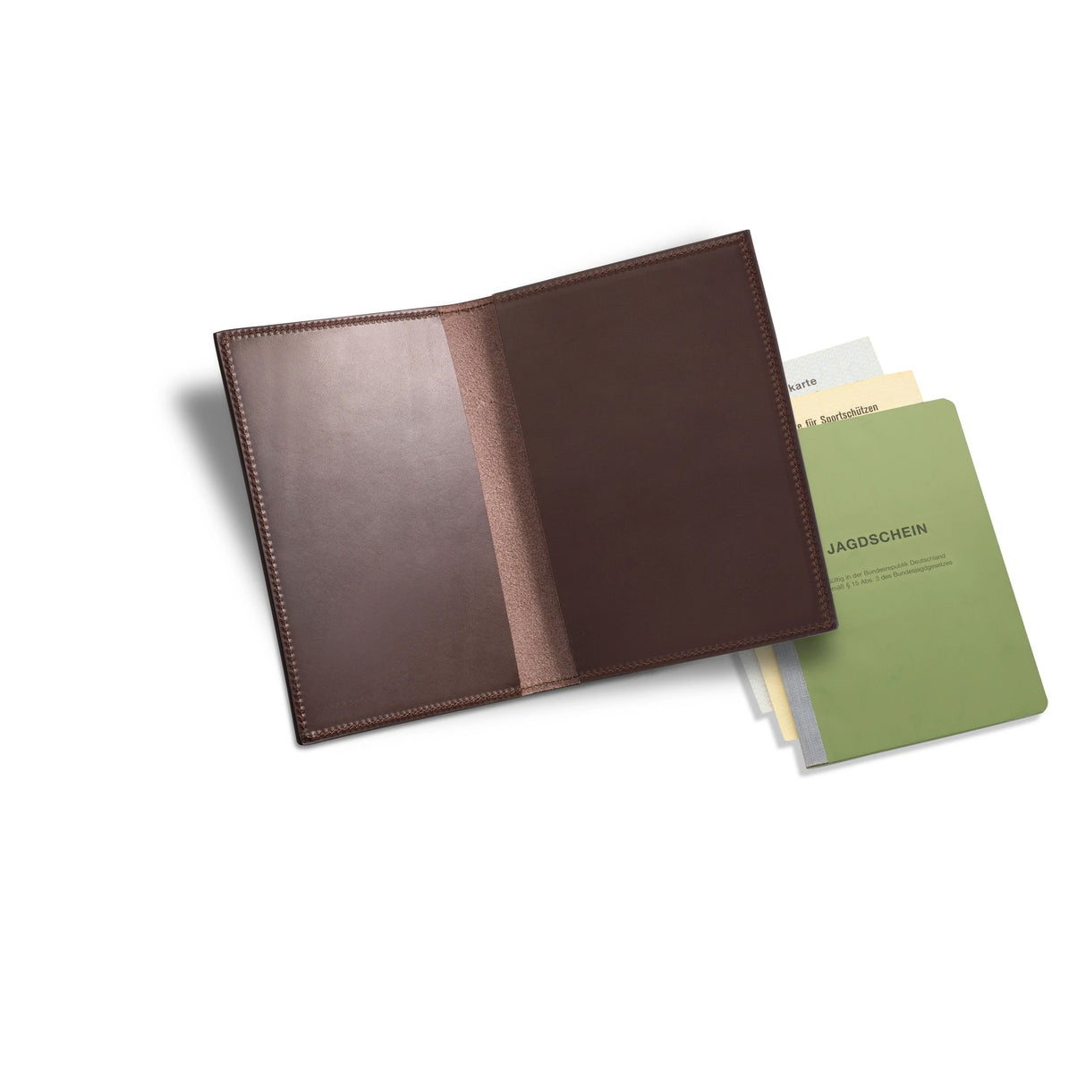 Jagdschein-Etui aus Leder