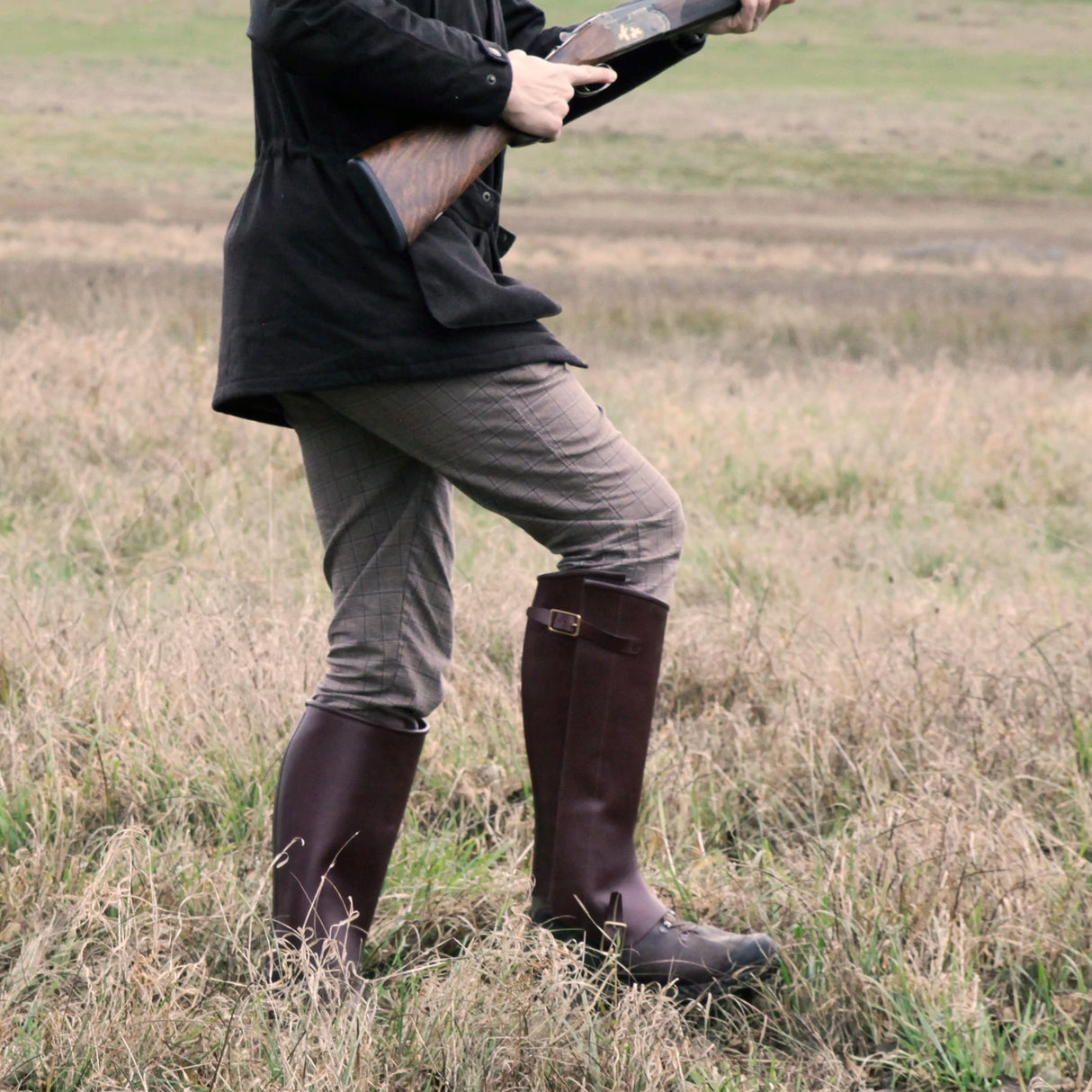Leder Gamaschen