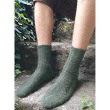 Lade das Bild in den Galerie-Viewer, Jagdsocken aus Merinowolle – grün
