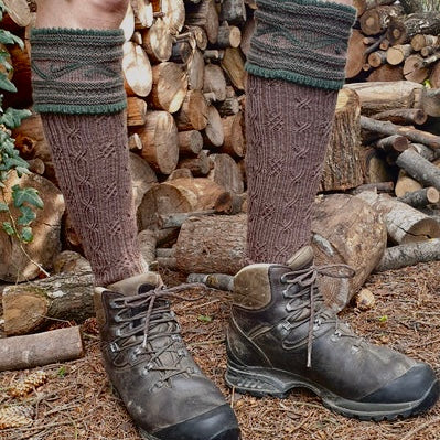Socken und Strümpfe handgestrickt