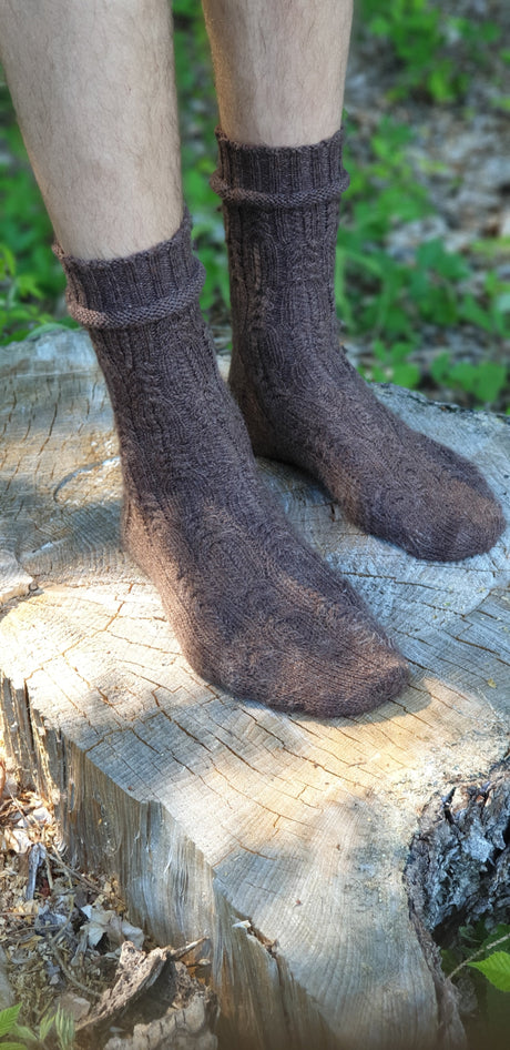 Handgestrickt