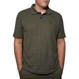 Poloshirt Oliv