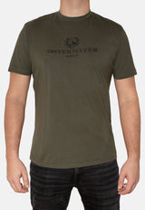 Logo T-Shirt oliv