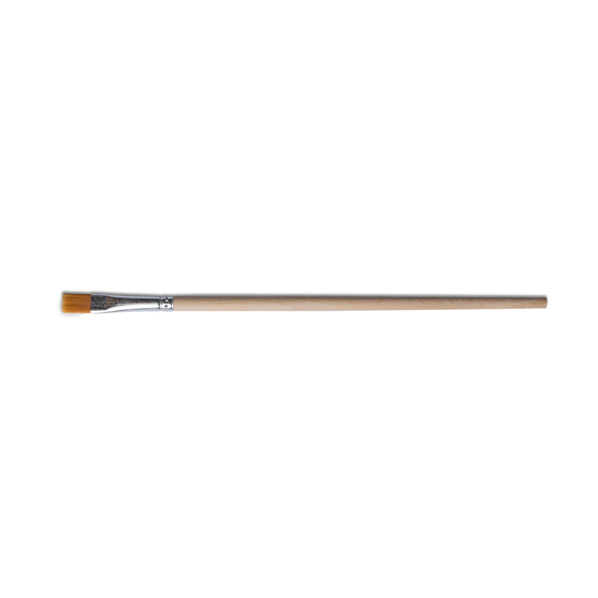 Waffenpflege-Pinsel mit Holzgriff