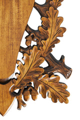 Trophäenbrett handgeschnitzt Rotwild Weissfluh