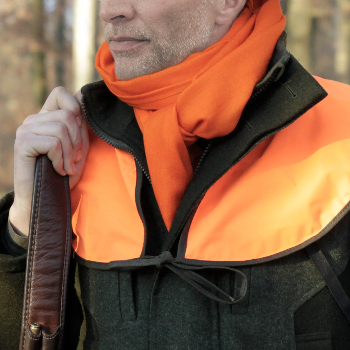 Wende-Pelerine für die Jagd