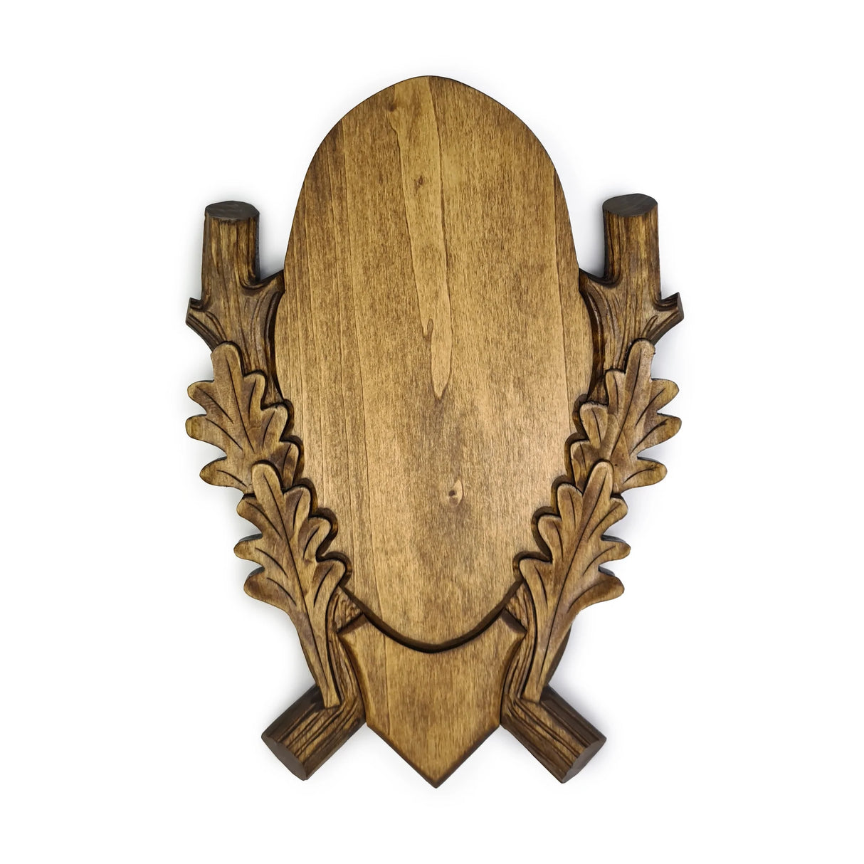 Trophäenschild handgeschnitzt Rehbock Rigi