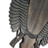 Trophäenbrett handgeschnitzt Afrika 1