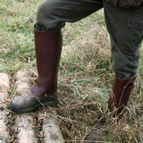 Leder Gamaschen