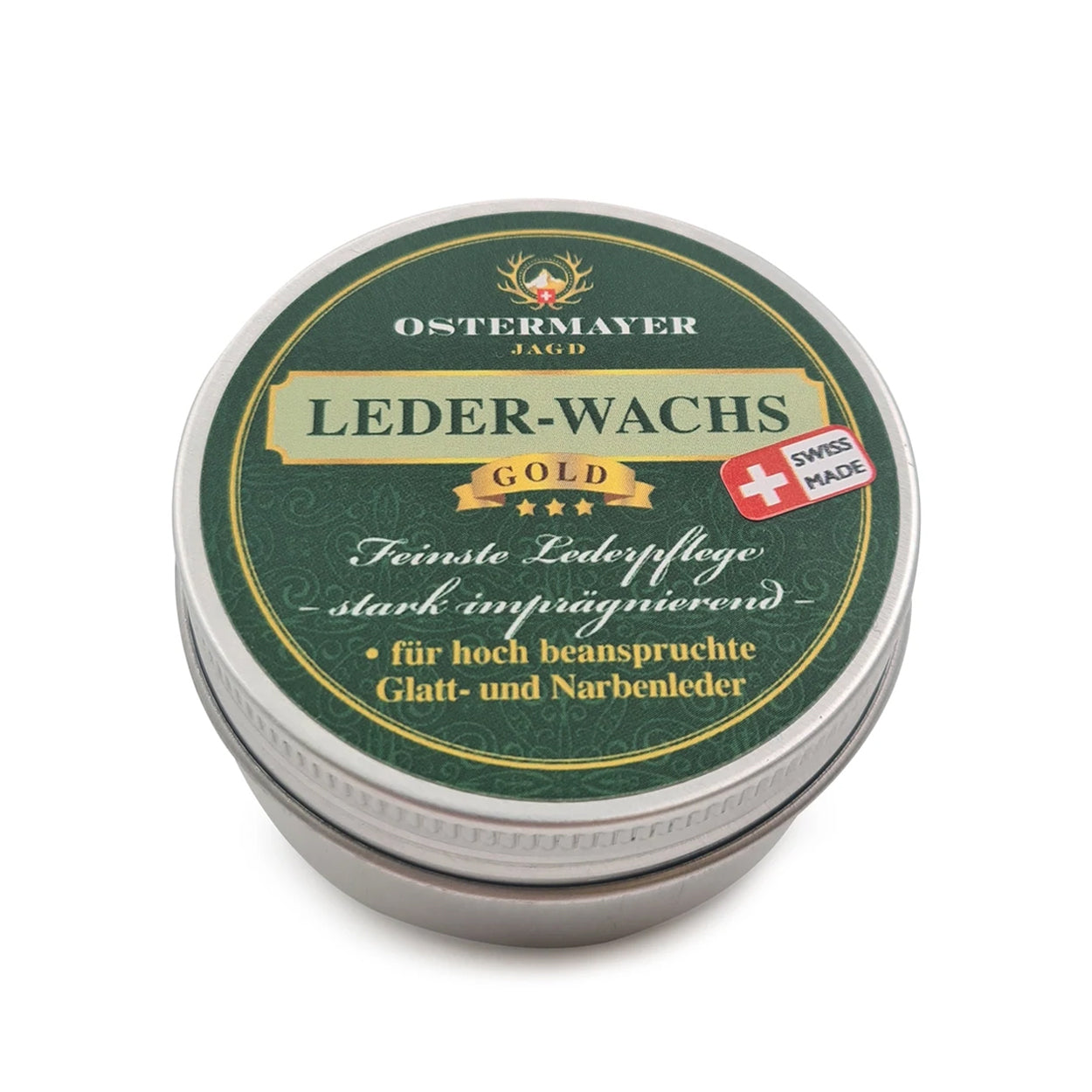 Lederwachs Gold